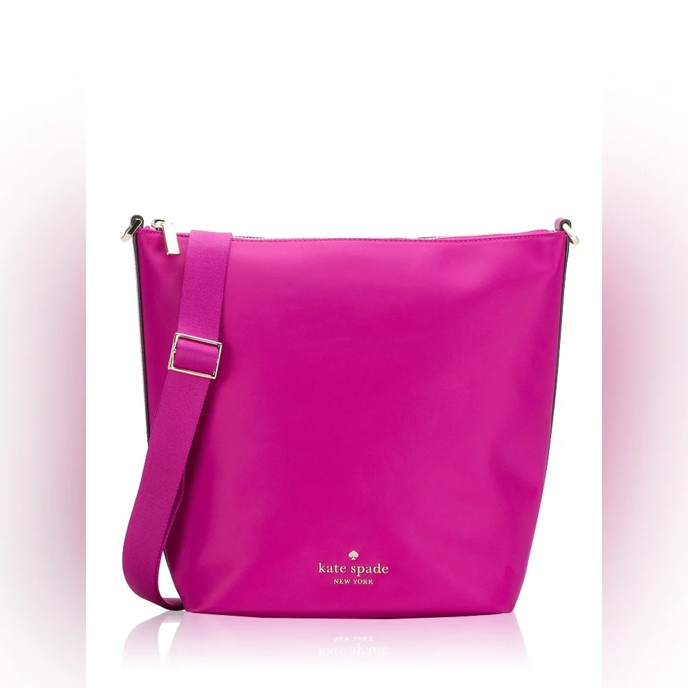 Kate Spade Chelsea Large Duffle Crossbody in Baja Rose pink, NWOT R$329